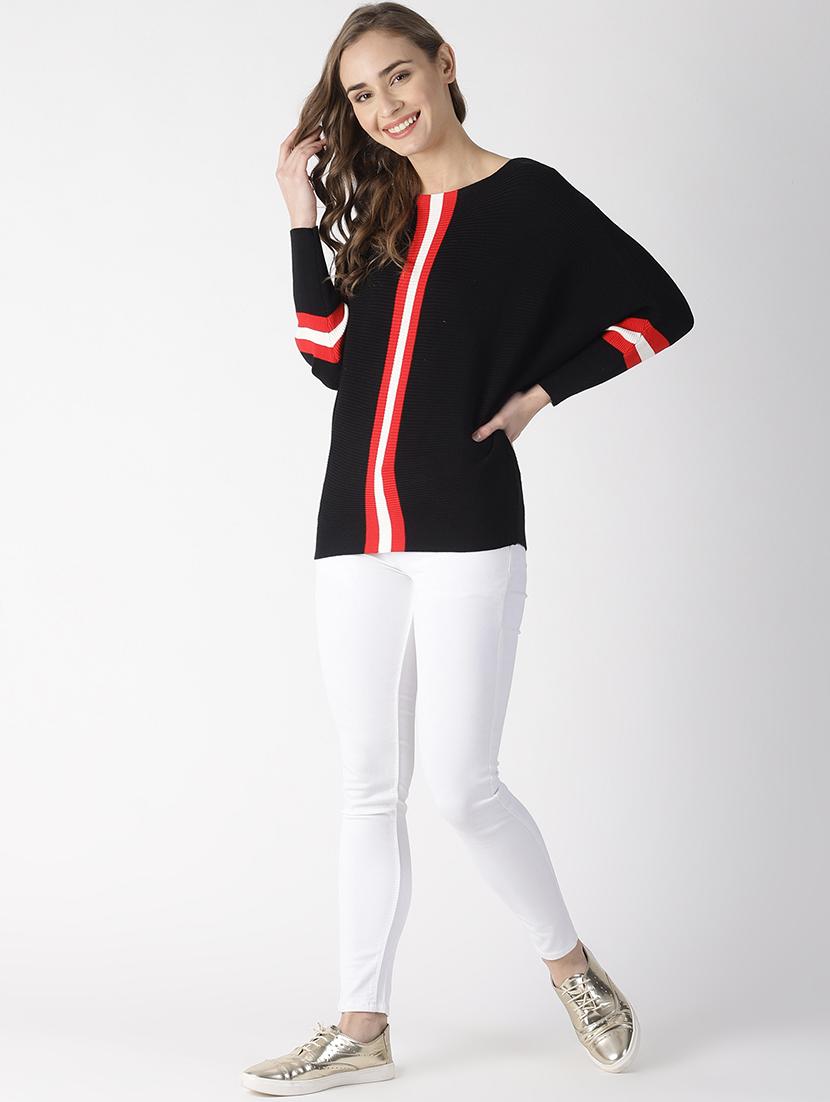 contrast ribbed nylon pullover - 16862021 - Zoom Image - 4
