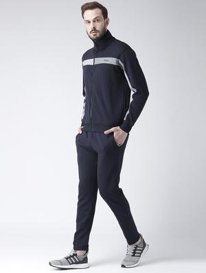 navy blue striped track suit - 16862201 - Standard Image - 2