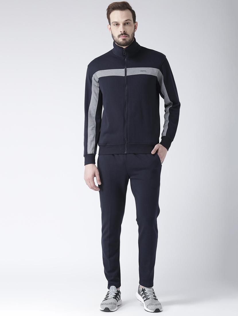 navy blue striped track suit - 16862201 - Zoom Image - 1