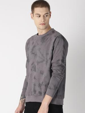 grey printed sweatshirt - 16862362 - Standard Image - 2