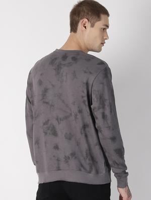 grey printed sweatshirt - 16862362 - Standard Image - 3