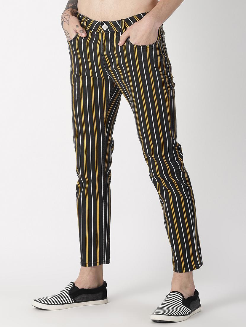 black striped jeans - 16862381 - Zoom Image - 2