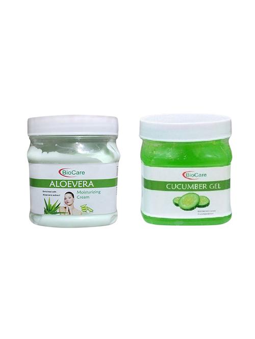 biocare aloevera cream 500gm and cucumber gel 500gm - 16862966 - Standard Image - 1