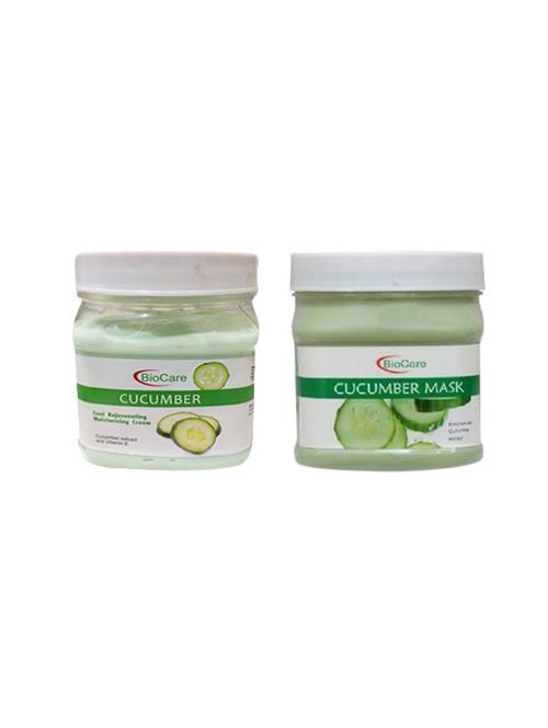 biocare cucumber cream 500gm and cucumber mask 500gm - 16863033 - Standard Image - 1