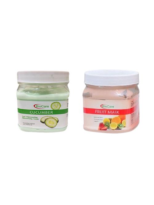 biocare cucumber cream 500gm and fruit mask 500gm - 16863035 - Standard Image - 1