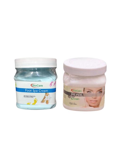 biocare foot spa cream 500gm and pearl cream 500gm - 16863069 - Standard Image - 1