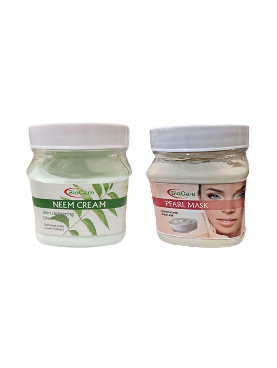 biocare neem cream 500gm and pearl mask 500gm - 16863092 - Zoom Image - 1