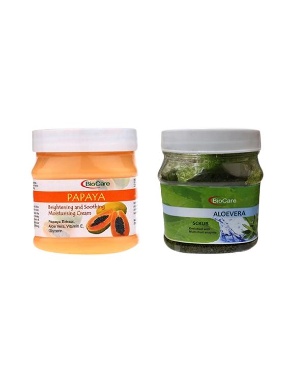 biocare neem cream 500gm and aloevera scrub 500gm - 16863096 - Zoom Image - 1