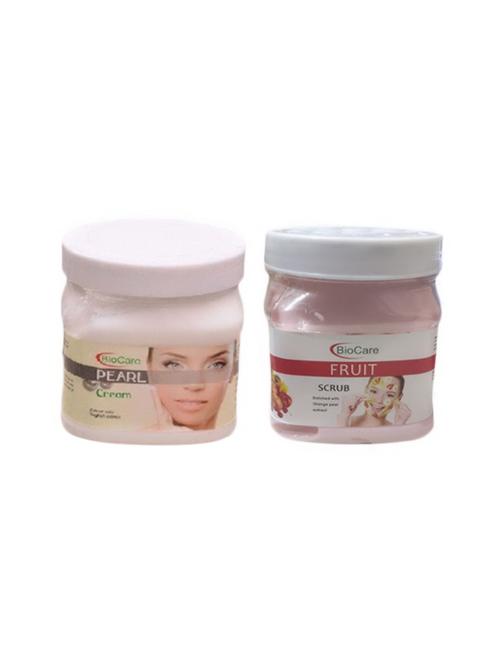 biocare pearl cream 500gm and fruit scrub 500gm - 16863105 - Standard Image - 1