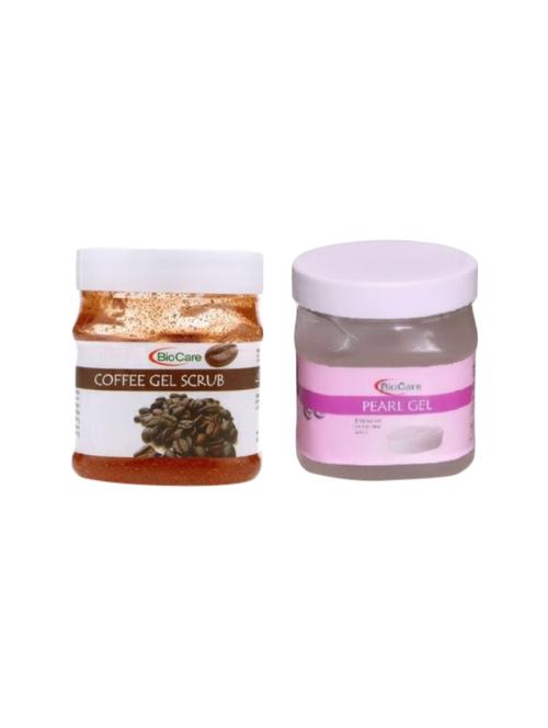 biocare coffee gel srub gel 500gm and pearl gel 500gm - 16863127 - Standard Image - 1