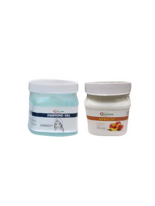 biocare diamond gel 500gm and apricot scrub 500gm - 16863141 - Standard Image - 1