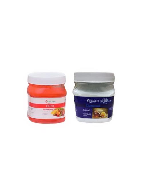 biocare fruit gel 500gm and diamond scrub 500gm - 16863147 - Standard Image - 1
