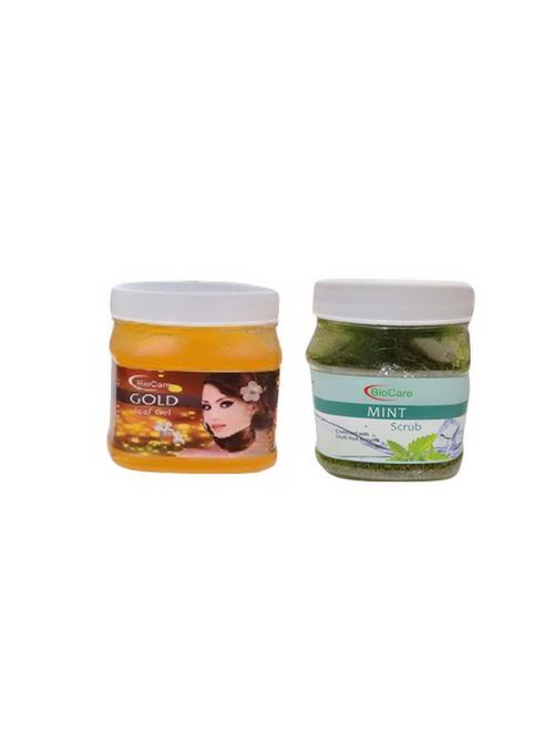 biocare gold gel 500gm and mint scrub 500gm - 16863153 - Standard Image - 1