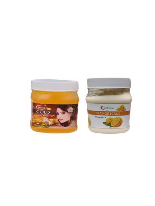 biocare gold gel 500gm and orange scrub 500gm - 16863155 - Standard Image - 1