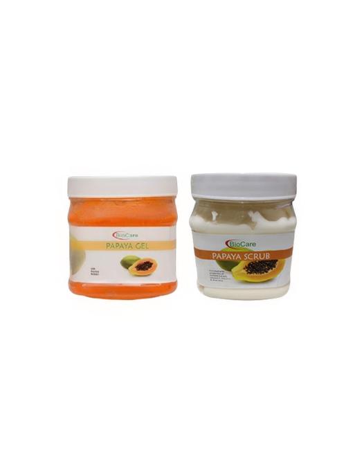 biocare papaya gel 500gm and papaya scrub 500gm - 16863157 - Standard Image - 1