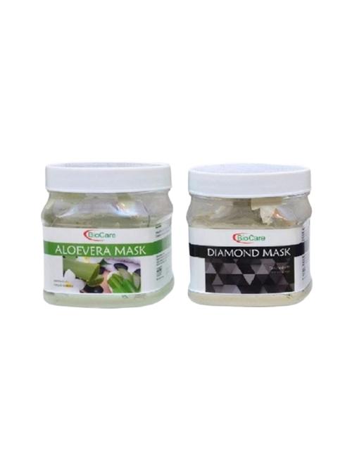 biocare aloevera mask 500gm and diamond mask 500gm - 16863165 - Standard Image - 1