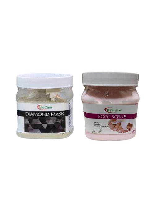 biocare diamond mask 500gm and foot scrub 500gm - 16863183 - Standard Image - 1