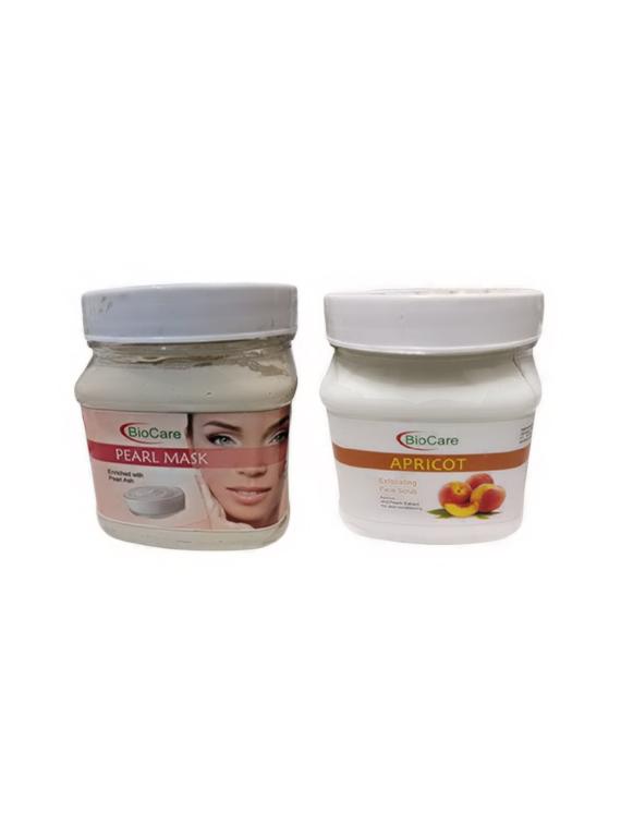 biocare pearl mask 500gm and apricot scrub 500gm - 16863204 - Zoom Image - 1