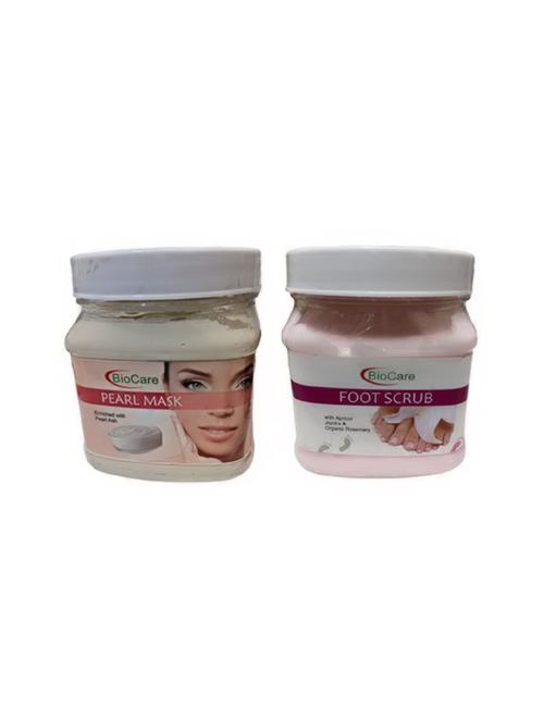 biocare pearl mask 500gm and foot scrub 500gm - 16863210 - Standard Image - 1