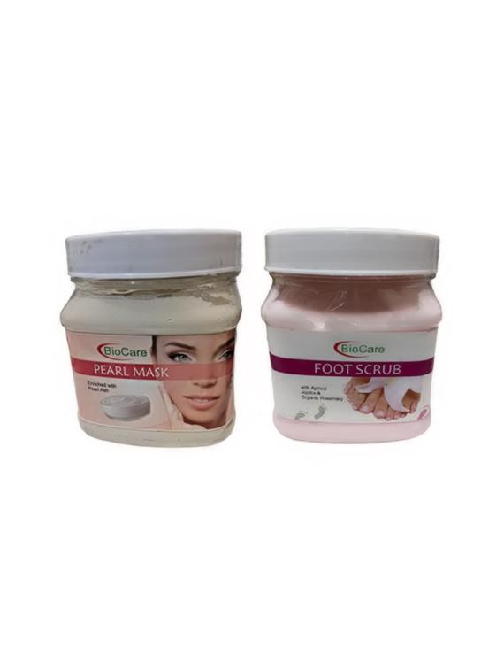biocare pearl mask 500gm and foot scrub 500gm - 16863210 - Zoom Image - 1