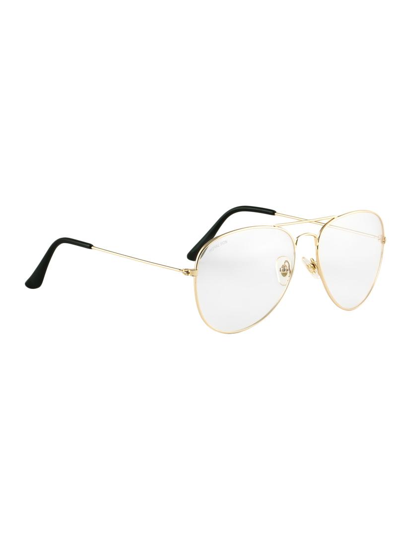 royal son uv protected aviator unisex sunglasses (transparent lens) - 16863403 - Zoom Image - 2