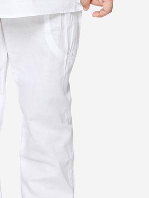 navy blue cotton kurta sets - 16863763 - Standard Image - 5