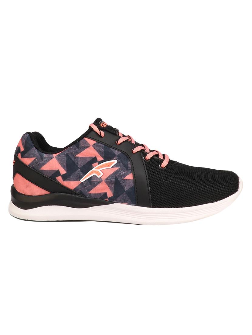 black lace-up sports shoes - 16864341 - Zoom Image - 2