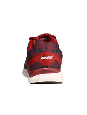 red lace-up sports shoes - 16864342 - Standard Image - 3