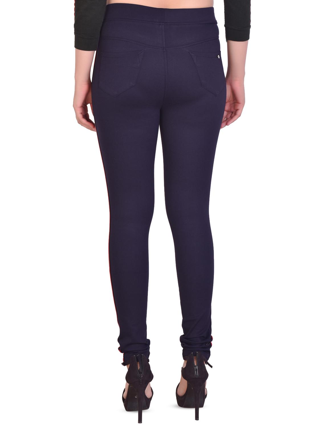 high rise side taped jeggings - 16864373 - Zoom Image - 3