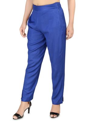 high rise solid trouser - 16864609 - Standard Image - 2