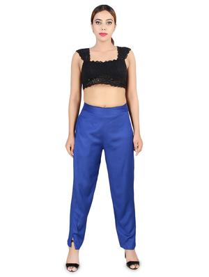 high rise solid trouser - 16864609 - Standard Image - 4