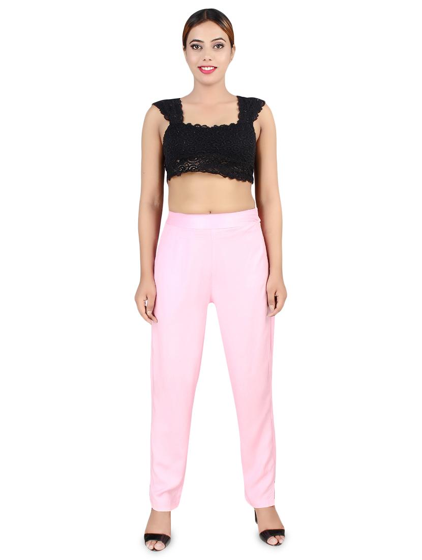 high rise solid trouser - 16864613 - Zoom Image - 4