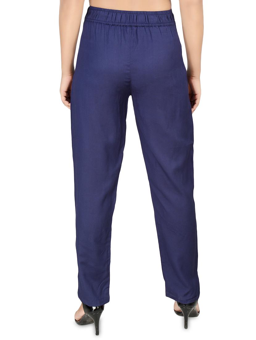 high rise solid trouser - 16864619 - Zoom Image - 3