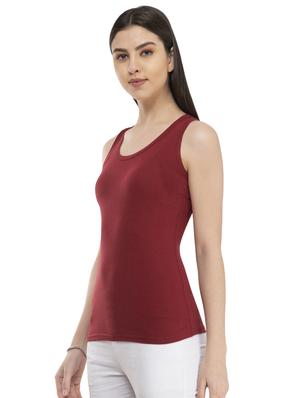 racer back solid tank top - 16864634 - Standard Image - 2