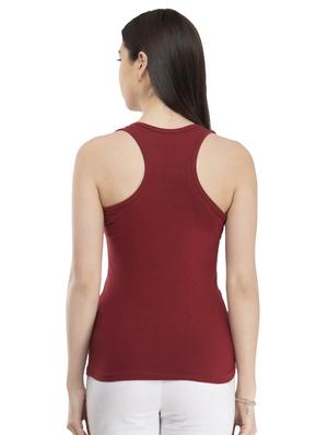 racer back solid tank top - 16864634 - Standard Image - 3