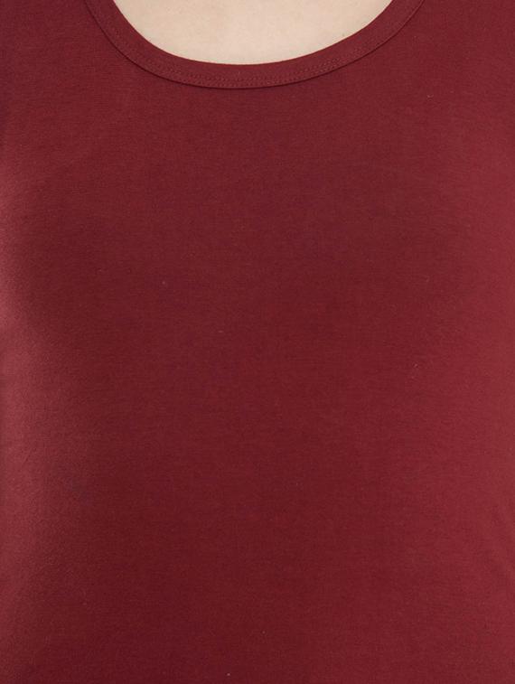racer back solid tank top - 16864634 - Zoom Image - 5