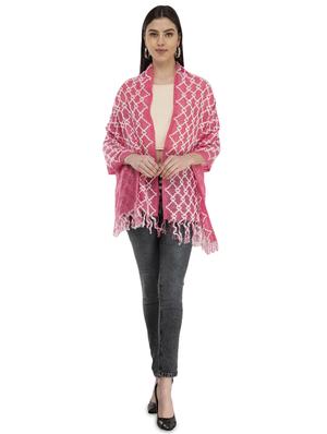 self design reversible woolen shawl - 16864641 - Standard Image - 4