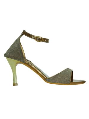 gold closed back sandals - 16864651 - Standard Image - 2