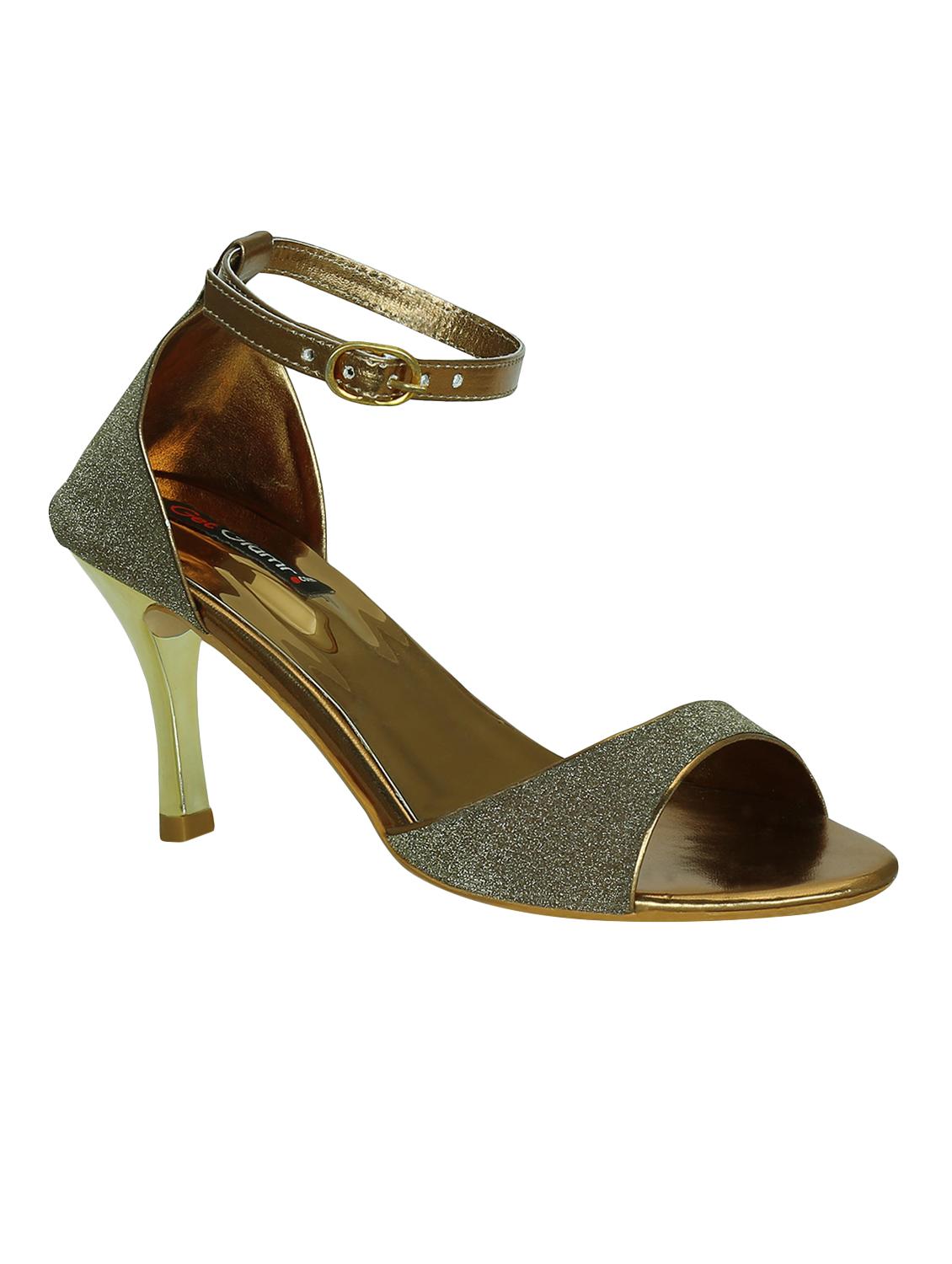 gold closed back sandals - 16864651 - Zoom Image - 1