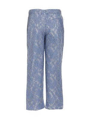 blue cotton palazzo trouser - 16864705 - Standard Image - 2