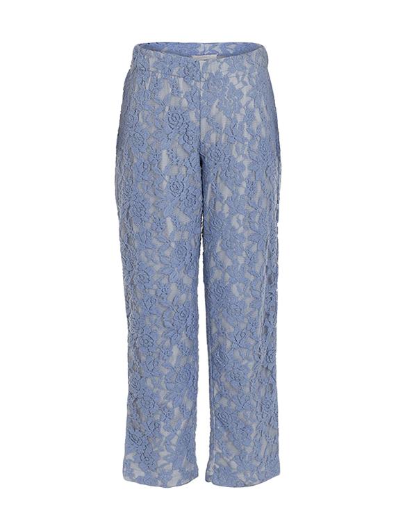 blue cotton palazzo trouser - 16864705 - Zoom Image - 1
