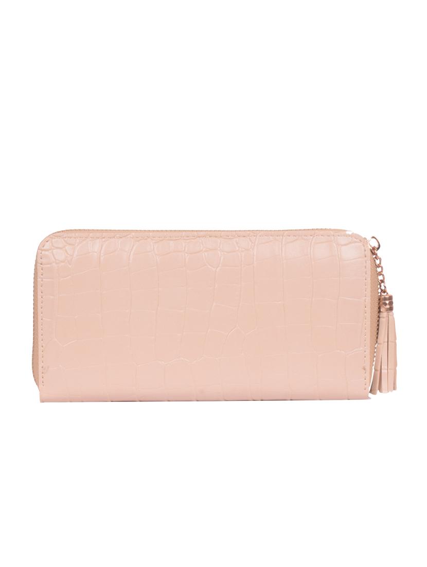 pink leatherette clutch - 16864730 - Zoom Image - 1