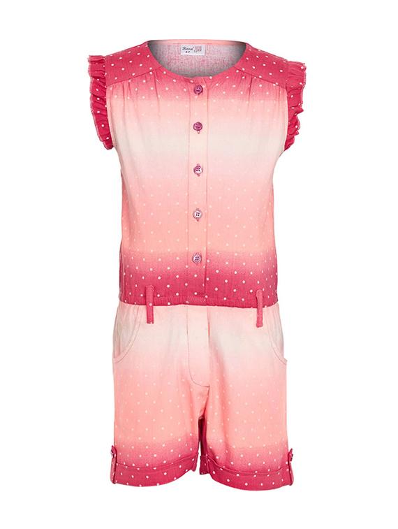 pink cotton playsuits jump suit - 16864783 - Zoom Image - 1