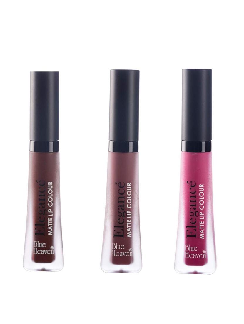 blue heaven elegance waterproof matte lip color (shades-5, 7, 8) - 16865344 - Zoom Image - 1