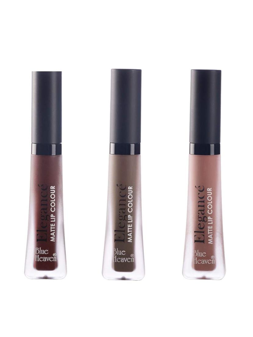 blue heaven elegance waterproof matte lip color (shades-5,11,12) - 16865348 - Zoom Image - 1