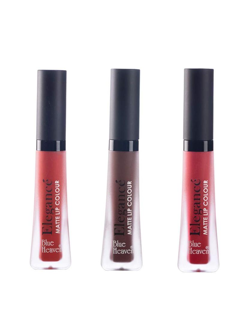 blue heaven elegance waterproof matte lip color (shades-3,6,9) - 16865352 - Zoom Image - 1