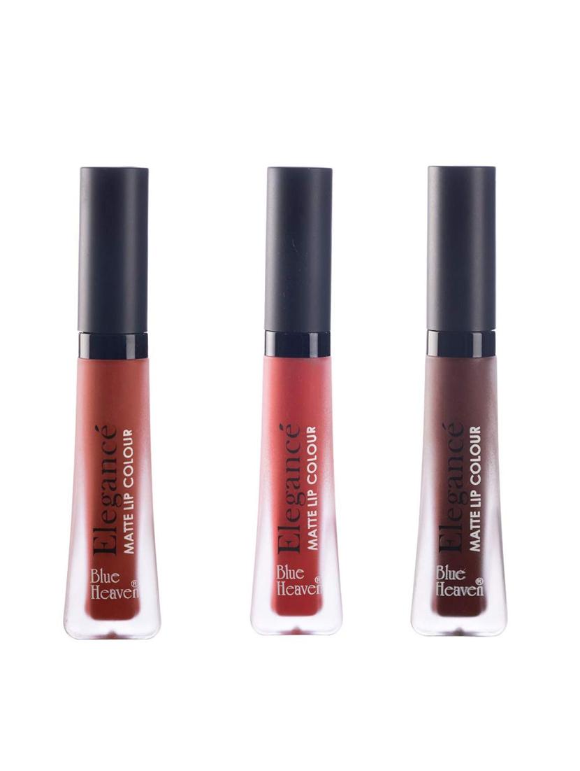 blue heaven elegance waterproof matte lip color (shades-2,4,6)(pack of 3) - 16865356 - Zoom Image - 1