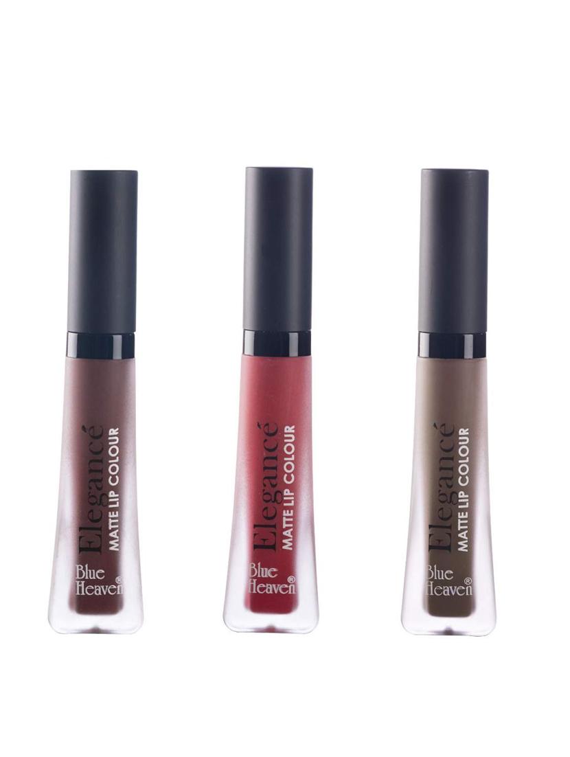 blue heaven elegance waterproof matte lip color (shades-6,10,12) - 16865365 - Zoom Image - 1