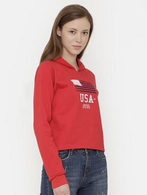 hooded neck fleece sweatshirt - 16866030 - Standard Image - 2