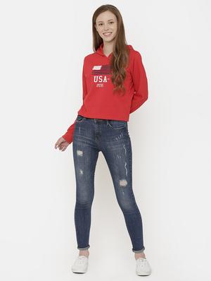 hooded neck fleece sweatshirt - 16866030 - Standard Image - 4